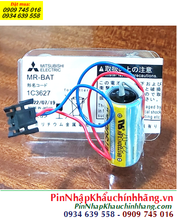 Mitsubishi MR-BAT, Pin nuôi nguồn PLC Mitsubishi MR-BAT 2/3A 1800mAh, Xuất xứ NHẬT 